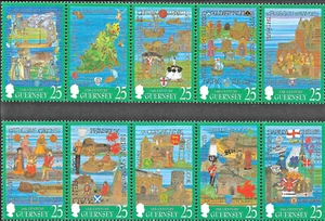 GUERNSEY STAMPS SELECTION ~ YEARS 1998-1999 Mint Never Hinged/MNH - Picture 1 of 27
