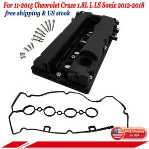 Valve Cover and Gasket For 11-2015 Chevrolet Cruze 1.8L L LS Sonic 2012-2018 - Picture 1 of 10