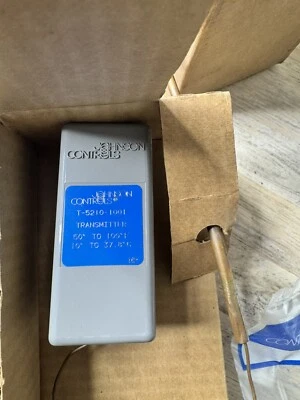 Johnson Controls T-5210-1001 Temperature Transmitter New Open Box - Image 1 of 3
