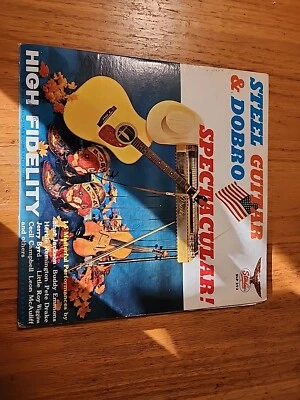 "Steel Guitar & Dobro Spectacular" 1963 Starday SLP 293 VG/VG - Image 1 of 4