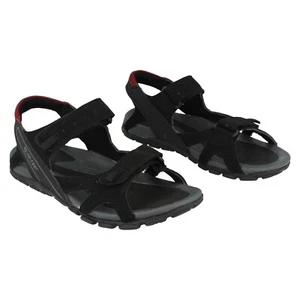 Sandalias Hi-Tec De Hombre Negras: Correa Laguna - Imagen 1 de 6