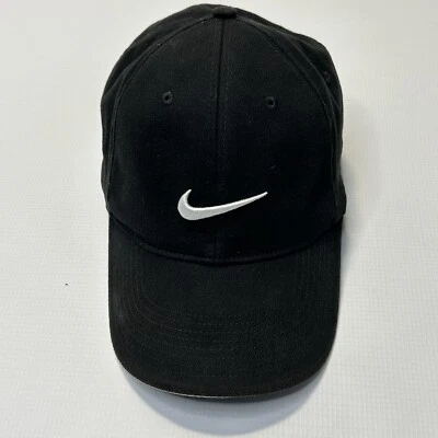 Nike 2013 Adult Unisex Contrast Stitch Golf Hat/Cap-Black/White 401840-010 - Image 1 of 4