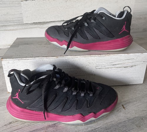 Nike Jordan CP3.IX GG 810877 009 nere sportive fucsia grigio lupo taglia 6Y