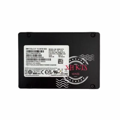 New Samsung 15.36TB BM1733a 2.5" U2 PCIe 3.0 SSD MZ-WM515TO - Free FedEx - Image 1 of 4