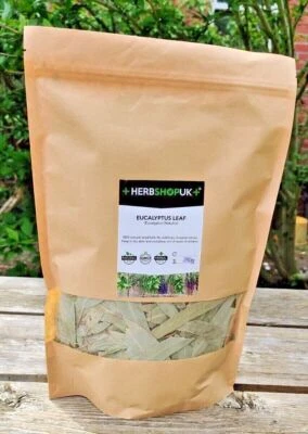 HERBSHOPUK Eucalyptus Leaf Dried Herb (Eucalyptus Globulus) Herbal Tea FAST Postage