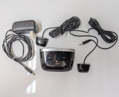 LOGITECH Harmony 900 IR Blaster +2 Mini Blasters w/power cord 815-000055 O-R0002 - Image 1 of 4