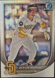 Jackson Merrill 2025 Bowman Chrome Mega Box Mojo Refractor #64 - Bild 1 von 1