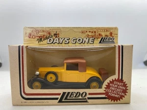 Lledo Days Gone Model T Ford Yellow and Brown Roof Die-Cast Vehicle - Picture 1 of 4