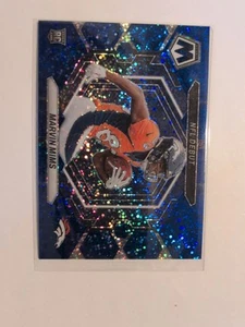 2023 Panini Mosaic NFL Debut Blue Sparkle Prizm #ND-13 Marvin Mims RC /96 SP - Picture 1 of 2