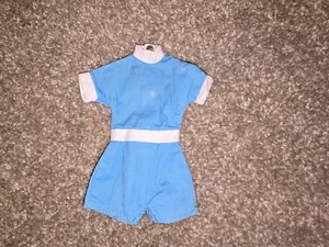 Pagliaccetto/maglione vintage Ideal Tammy Doll originale blu e bianco da collezione - Foto 1 di 2