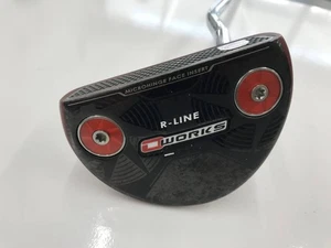 Putter Odyssey O-Works Red R-Line Men'S Right Price - Picture 1 of 8