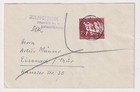 Bund, DDR, Postkrieg, Brief Frankfurt - Eisenach 1956, Retour