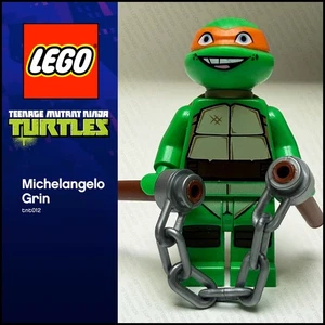 GENUINE LEGO Teenage Mutant Ninja Turtles Michelangelo - Jumpsuit tnt012 79100 - Picture 1 of 5