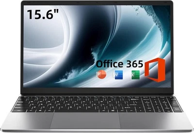 Jumper 15.6 Inch Windows 11 Laptop with Office 365, 4GB RAM, 128GB Storage - Image 1 of 4