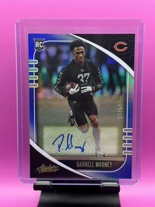 2020 Panini Absolute DARNELL MOONEY Rookie Auto BLUE SPECTRUM /50 #125 Falcons - Bild 1 von 2