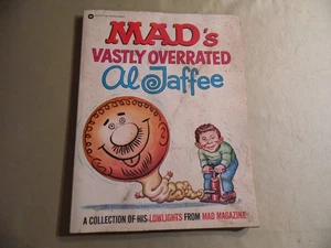 Mad's Vastly Overrated Al Jaffee (Paperback Book 1976) Free Domestic Shipping - Picture 1 of 2