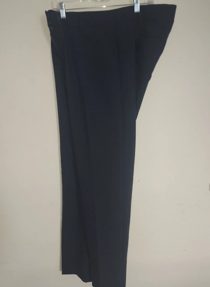Calça Talbots Feminina Tornozelo Tamanho 14 Estilo Hampshire Calça Elegante Azul Marinho - Imagem 1 de 4