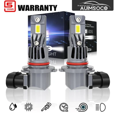 2X Faro LED Blanco Bombillas Altas Conversión 9005 Para Ford Transit-350 2015-2020 Foto 1 de 4