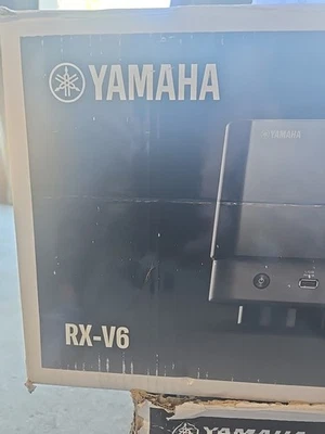 Yamaha RX-V6A 7.2-Channel 100 Watt Zone 2 AV Receiver with MusicCast (Black) - Image 1 of 4