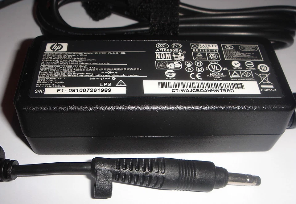 Alimentation D'ORIGINE HP Mini 110-1000 110-3000 210-1000 210-2000 311-1000 - Imagen 1 de 1