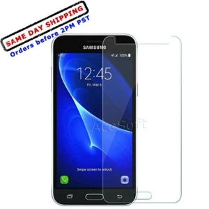 Tempered Glass Screen Protector Saver for Samsung Galaxy Express Prime SM-J320A - Picture 1 of 1