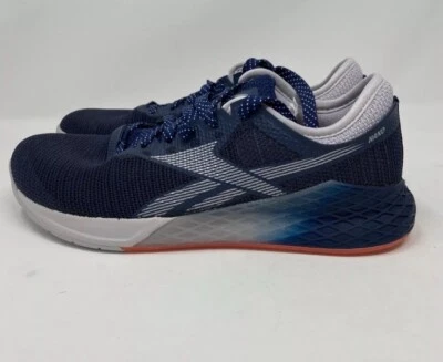 Zapato de entrenamiento Reebok Nano 9 Metasplit para mujer azul gris FV5503 talla 9,5 Foto 1 de 4