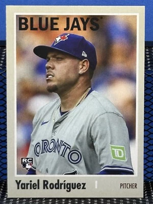 2024 Topps Archives YARIEL RODRIGUEZ Toronto Blue Jays RC Rookie Card Base 177 - Image 1 of 2