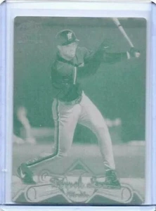 1 OF 1 DERREK LEE 1998 PACIFIC PARAMOUNT PRINTING PLATE MIAMI FLORIDA MARLIN 1/1 - Picture 1 of 1