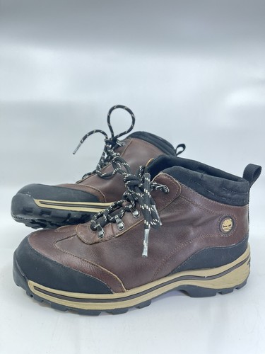 Timberland 22913M Brown Hiking Trail Ankle Boot Boy's Youth 5.5 Women's Size 7