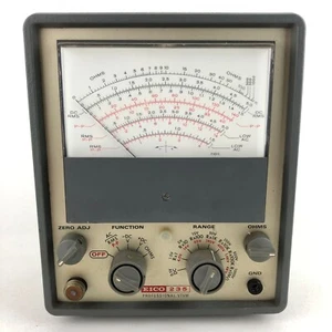 Vintage EICO Professional Vacuum Tube Voltmeter Model 235 VTVM POWERS ON - Picture 1 of 11