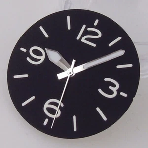 29mm Sandwich Watch Dial Fit Automatic NH35 NH36 ETA2824 PT5000 Silver Edge Hand - Picture 1 of 11