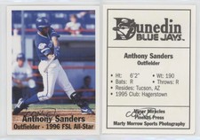 1996 Minor Miracles Dunedin Blue Jays Update Anthony Sanders