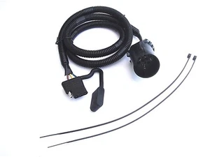 GMC Sierra TRAILER WIRING HARNESS towing PLUG 7-WAY 4-WAY flat ADAPTER connector - Picture 1 of 5