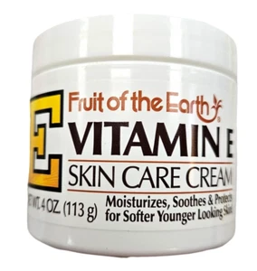 Vitamin E CREAM 4oz Fruit of the Earth / - Picture 1 of 3