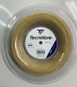 New Tecnifibre NRG2 200m  reel / 660ft  16 / 1.32 Natural color - Picture 1 of 1