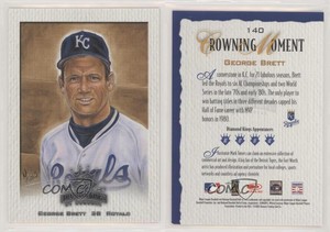 2002 Donruss Diamond Kings George Brett #140 HOF