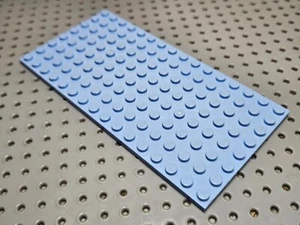 Placa Lego 8x16 [92438] Azul Claro Brillante x1 - Imagen 1 de 2