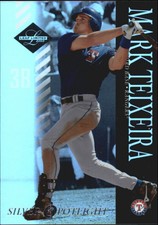 2003 (RANGERS) Leaf Limited Silver Spotlight #47 Mark Teixeira A/100