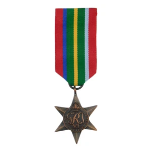 4311 WW2 LA ESTRELLA DEL PACÍFICO - MEDALLA BRITÁNICA TAMAÑO COMPLETO - Imagen 1 de 2