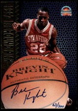 Brevin Knight Rookie Card 1997 Score Board Autographed BK Gold Autographs #32 