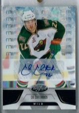 2011-12 Panini Certified Signatures Mirror Black #29 Cal Clutterbuck 1/1!
