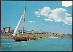 AA6969 Bibione Beach - Ansicht Von Meer - Postkarte Postcard - Postcard