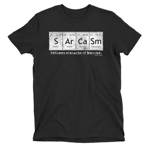 Camiseta SARCÁSTICA Niños Sarcasmo Tabla Periódica Elementos Humor Regalo de Navidad - Imagen 1 de 3