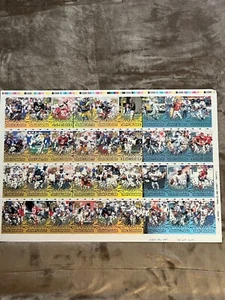 1995 Pacific Triple Folders Rookies & Stars Uncut Complete Set Proof Sheet! - Picture 1 of 7