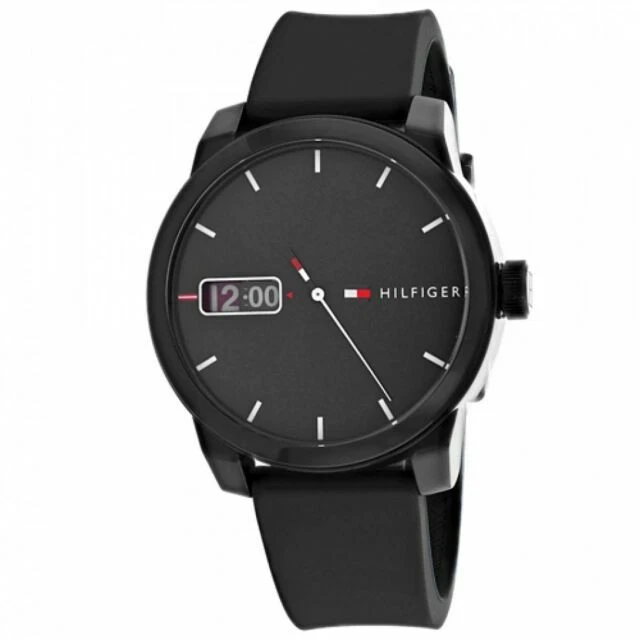 Tommy Hilfiger Men Black Analogue & Digital Watch Th1791382