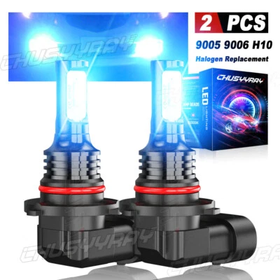 Para Subaru WRX STI 2015-2019 2x Azul 9005 LED DRL Bombillas de circulación diurna Foto 1 de 4