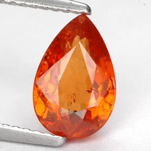 2.08 Ct. Sparkling Orange Mandarin Garnet Gem WITH GLC CERTIFY - Picture 1 of 1