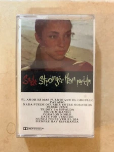 SADE -STRONGER THAN PRIDE- 1988 RARE MEXICAN TAPE SMOOTH JAZZ - Picture 1 of 4