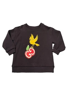 Authentic Gucci Bird Print Kids Sweater Size 18/24 Months Made In Italy 2020 - Picture 1 of 15