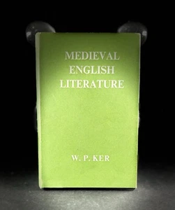 Medieval English Literature W.P. Ker 1962 HB Oxford DJ Vintage Prof Signed - Picture 1 of 16